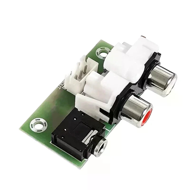 Audio Socket Dual AV Lotus Input XH2 54-3P Output Adapter Small Board Qme