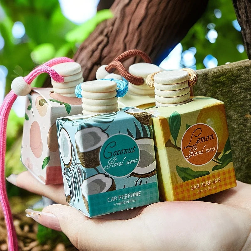 Fragrant Woody Car Air Freshener Long-lasting Fragrance Suitable Qme