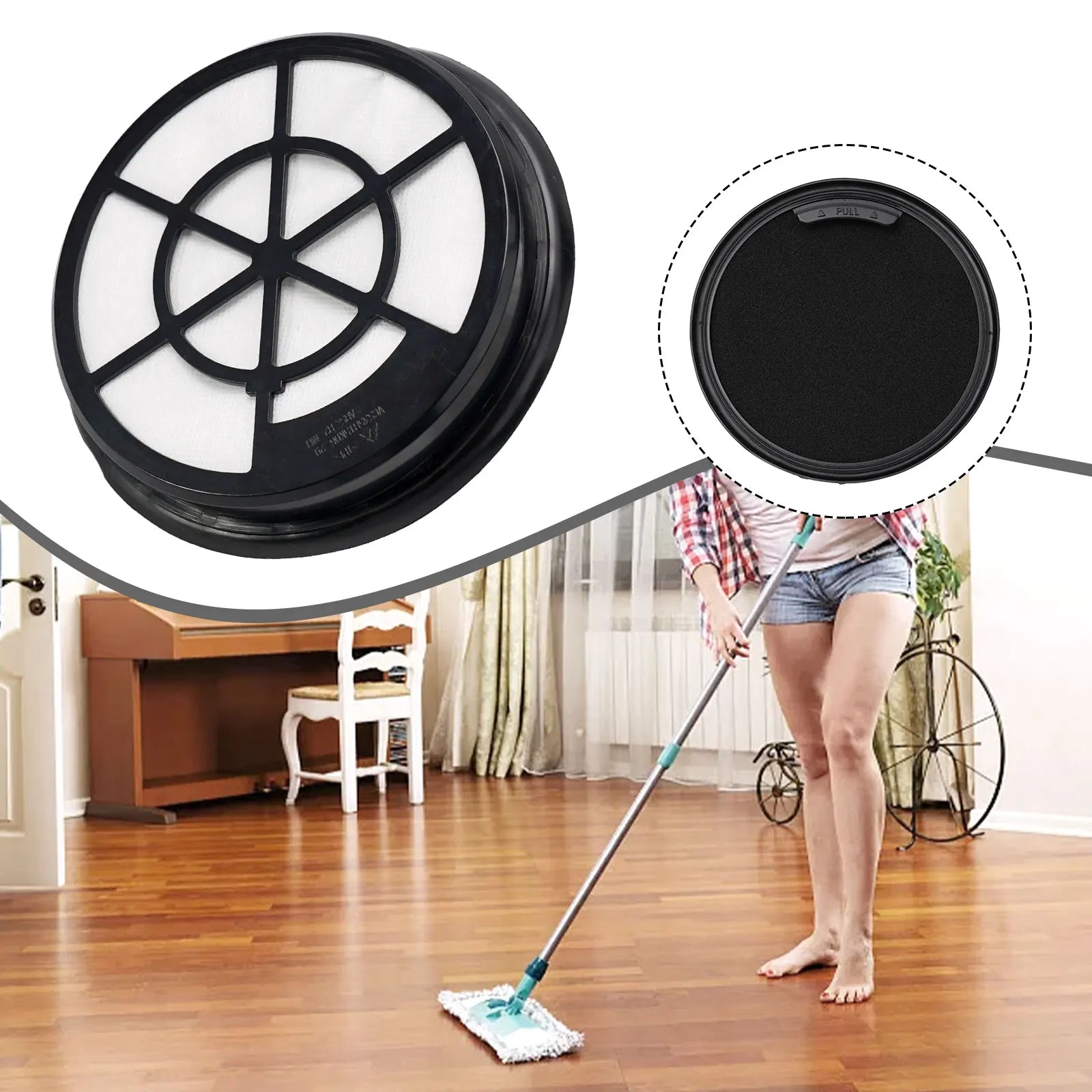 Maintain the Performance of Your Sweeper Washable Pre Motor Filter For Currys Essential C700VC18 Vacuum Cleaner Qme