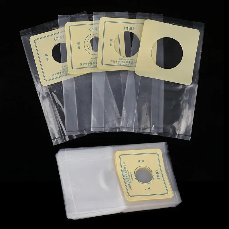 2 5 3 4 Disposable Drain Valve Colostomy Bags Adults One-piece System Qme