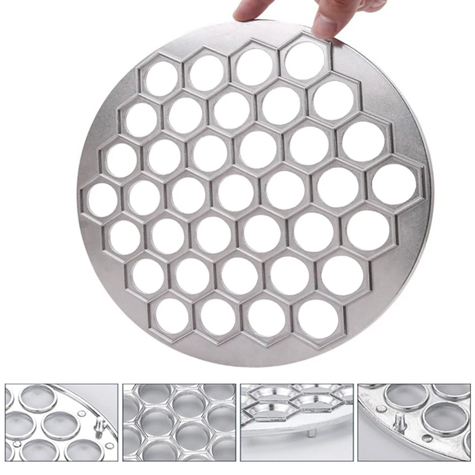 Dumpling Moulds 37 Holes Kitchen Dough Press Ravioli Making Mould Dumpling Skin Artifact Mold DIY Batch Production Pasta Qme