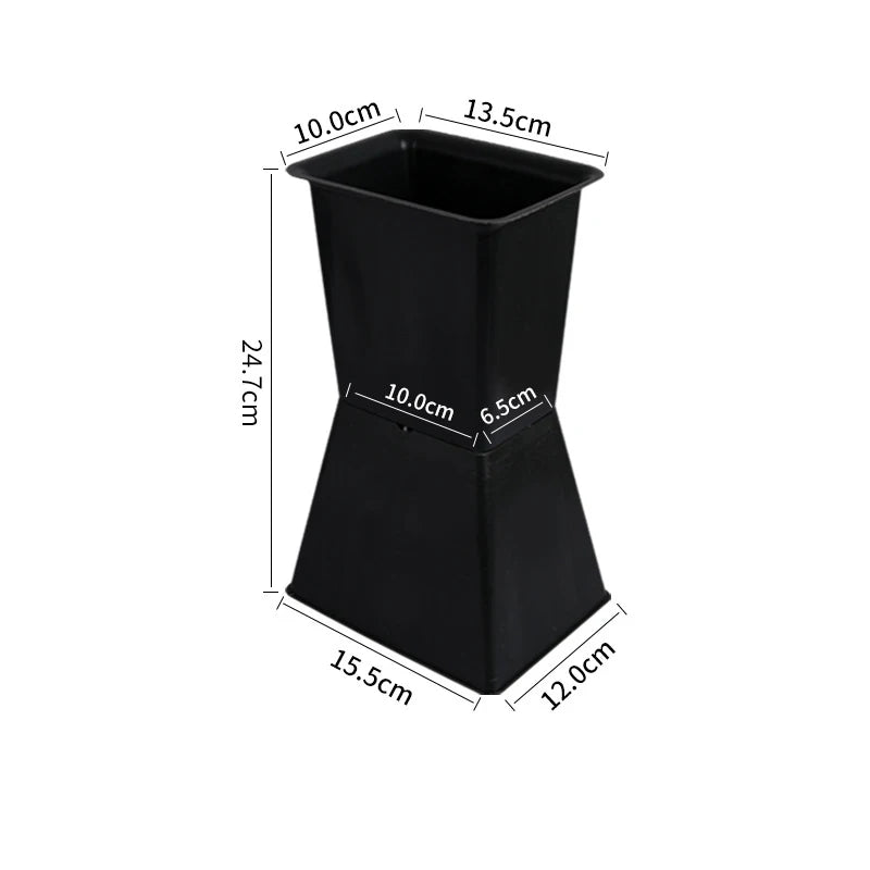 1Pcs Fixed Liner For Flower Arrangement Fixing Stand Packing Base Material Artificial Flowers Bouquet Plastic Bottom Fresh Qme style 4