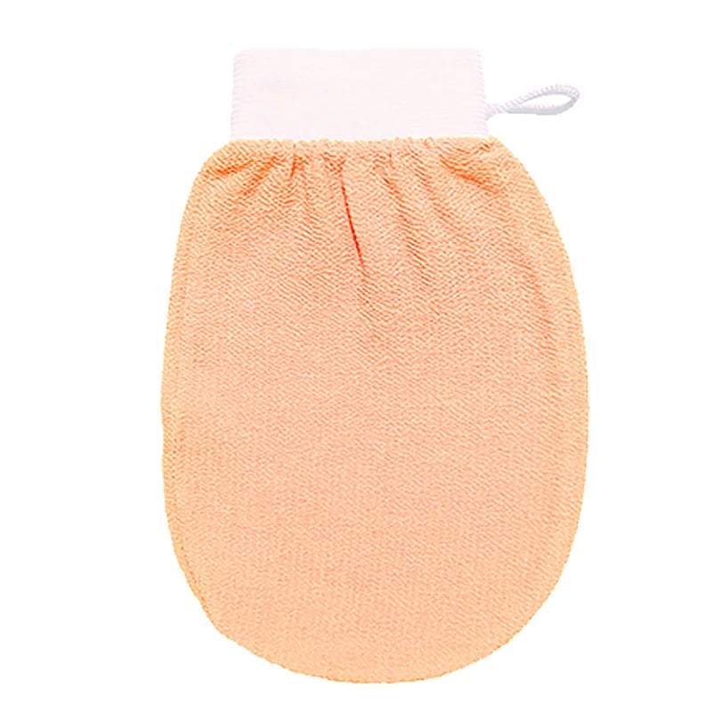 Moroccan Shower Exfoliating Glove Hammam Bath Body Cleaning Scrub Qme Orange