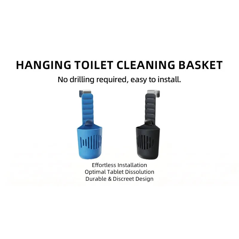 Toilet Tank Cleaning Tablet Holder Anti-bacterial Deodorizing Fits Qme