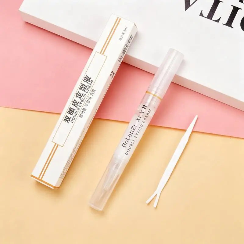 Double Eyelid Shaping Cream Pen Natural Matte Finish Long Lasting Qme