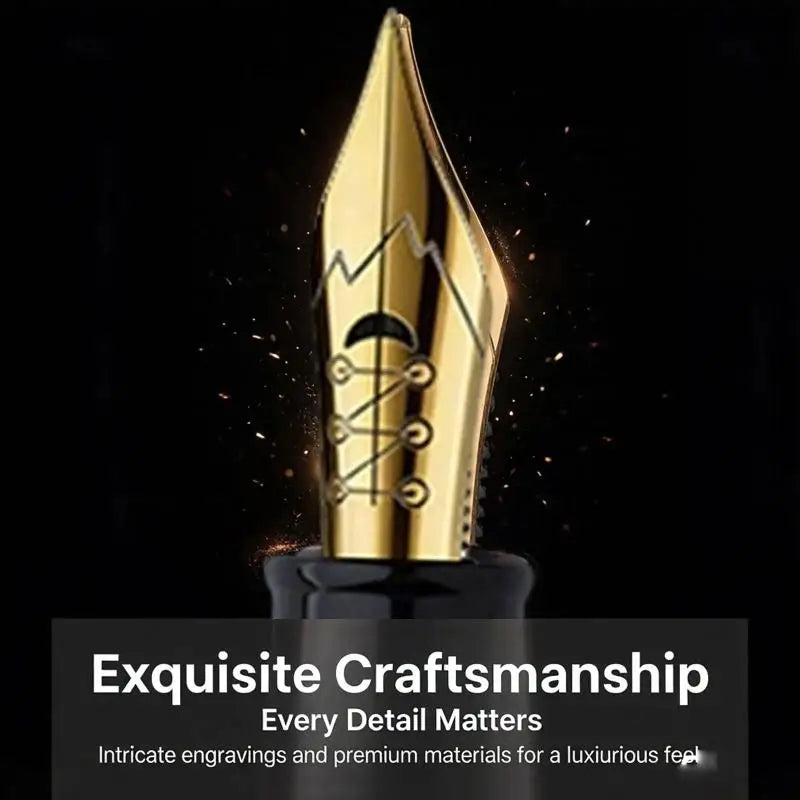 Soft Elastic Calligraphy Nib Round Body Pointed Tip Dip Pen Qme