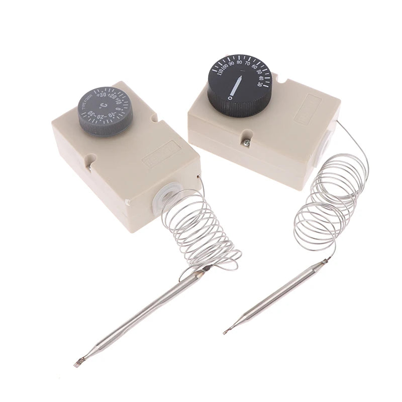 For Electrical Device Knob Temperature Mechanical Switch Capillary Thermostat 50-300C 0-60C 0-50C 0-40C 30-110C -30-30C Qme