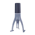 Automatic Triangle Stirrer Hands-free Electric Egg Whisk Kitchen Qme black