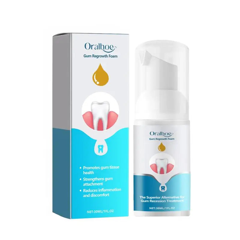 Gum Care Tooth Cleaning Foam Mousse Removes Plaque Tartar Prevents Qme