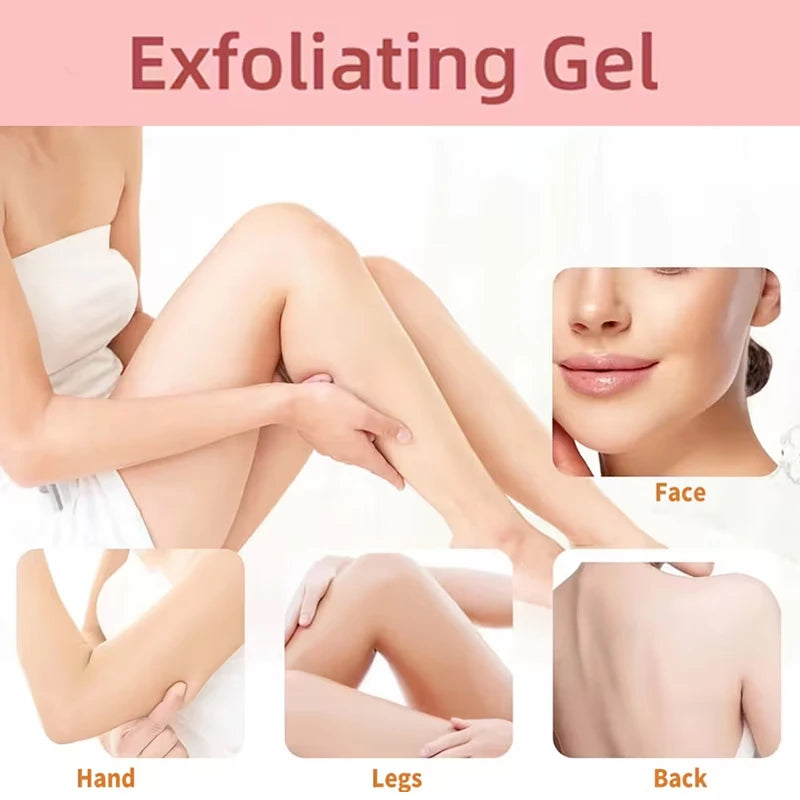 Exfoliating Peeling Gel Facial Scrub Moisturizing Nourishing Qme