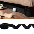 Home Under Couch Blocker Dustproof Adhesive Strap Under Couch Blocker Adjustable Multifunction Edge Baffle Fixed Strap Qme B