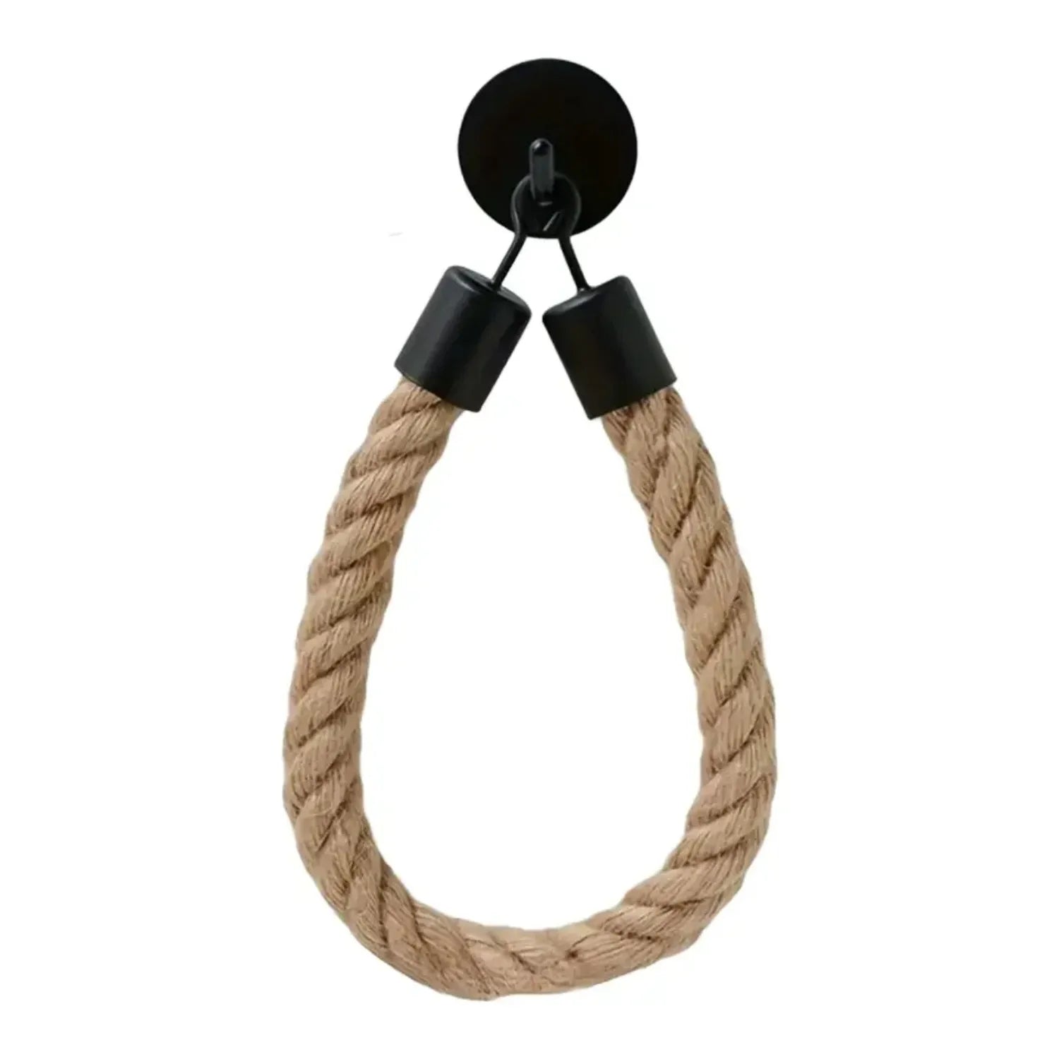 Retro Hemp Ropetoilet Roll Paper Holders Punchless Wall Mounted Rack Qme 1Pc