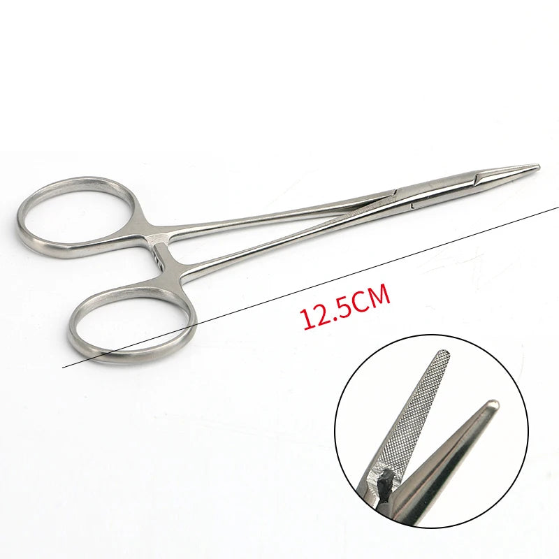 Tiangong Gold Handle Needle Holder Scissor Aesthetic Plastic Surgery Qme Brown