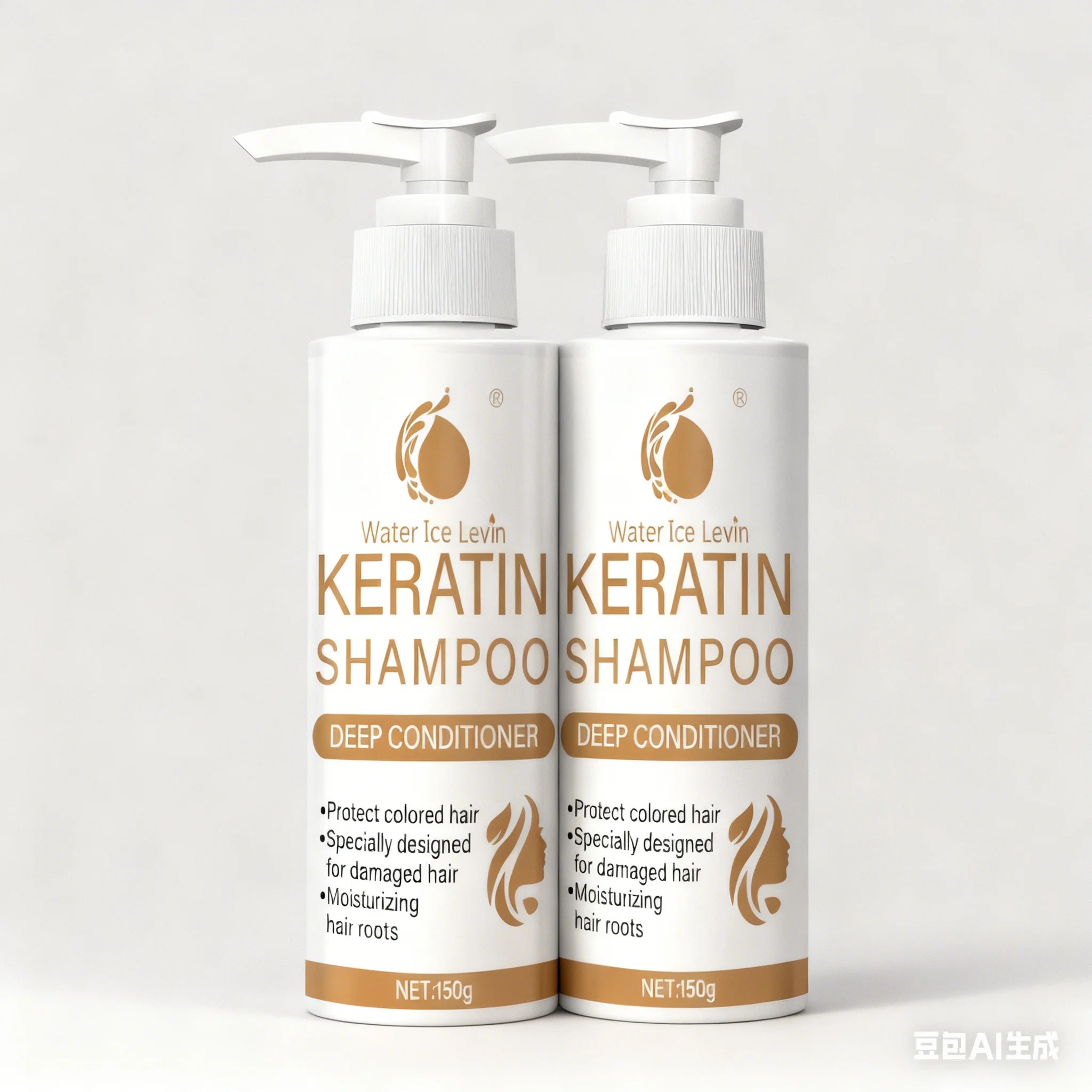 Repairing Keratin Shampoo with Biotin & Collagen for Damaged Hair - Deep Moisturizing & Color Protection. Qme Moisturizing
