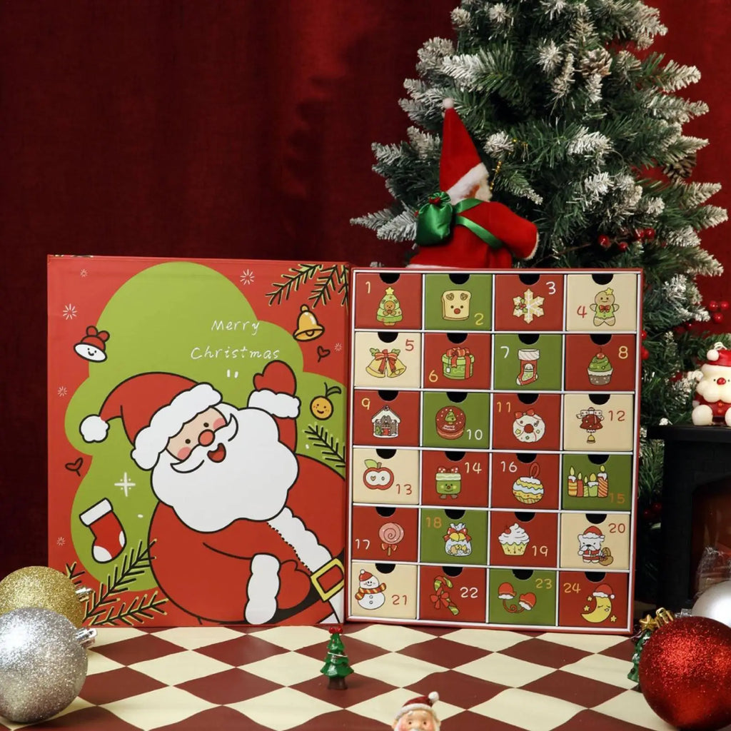 Calendar Advent Boxes Empty 24-Day 2025 Fillable Christmas Box Qme