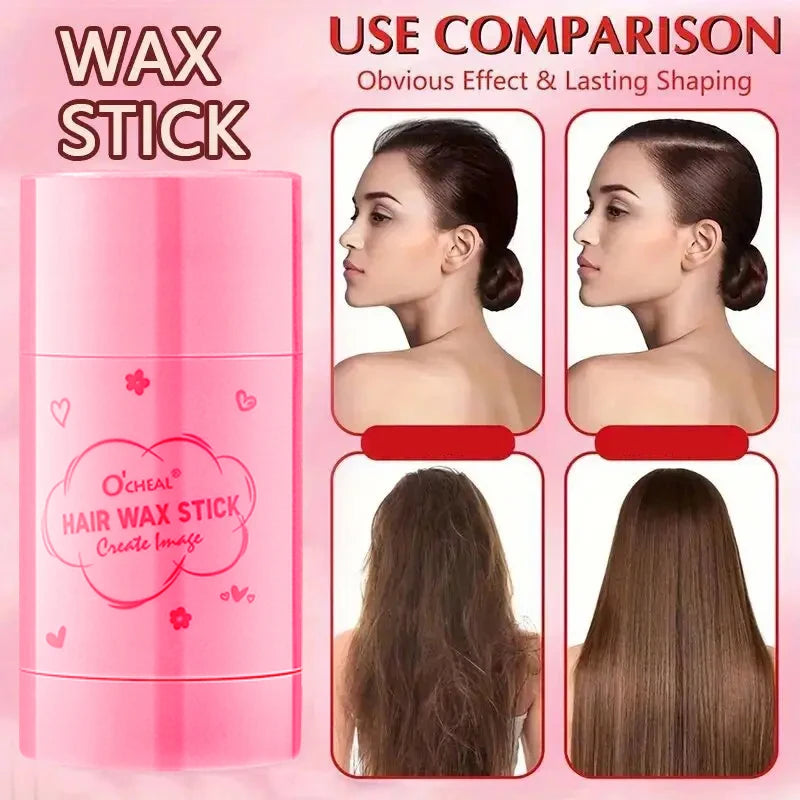 Refreshing Hair Wax Stick Long-lasting Shaping Suitable All Types Qme