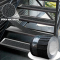 Heavy-Duty Super-Grip Non-Slip Stair Treads PEVA Anti-Slip Stair Treads for Enhanced Safety - Wear-Resistant Outdoor Step Tape Qme 6pcs 60cm 10cm