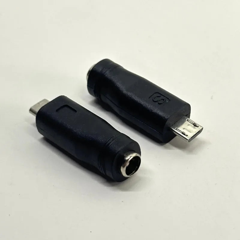 15pcs Type-C to DC 5.5x2.1mm Female to Male Power Adapter Converter Charging Cable for Device Qme