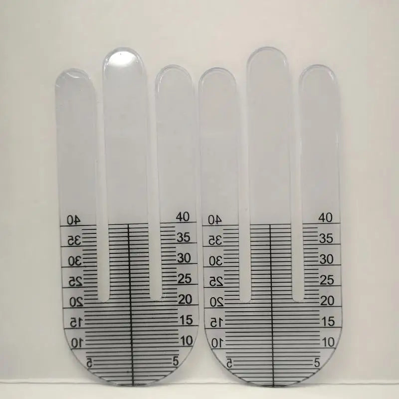 1Pair Optical PH Ruler Pupil Height Meter Optometry PH Tester For Hospital Eye Ophthalmic Measuring Tools For Eyeglass Equipment Qme
