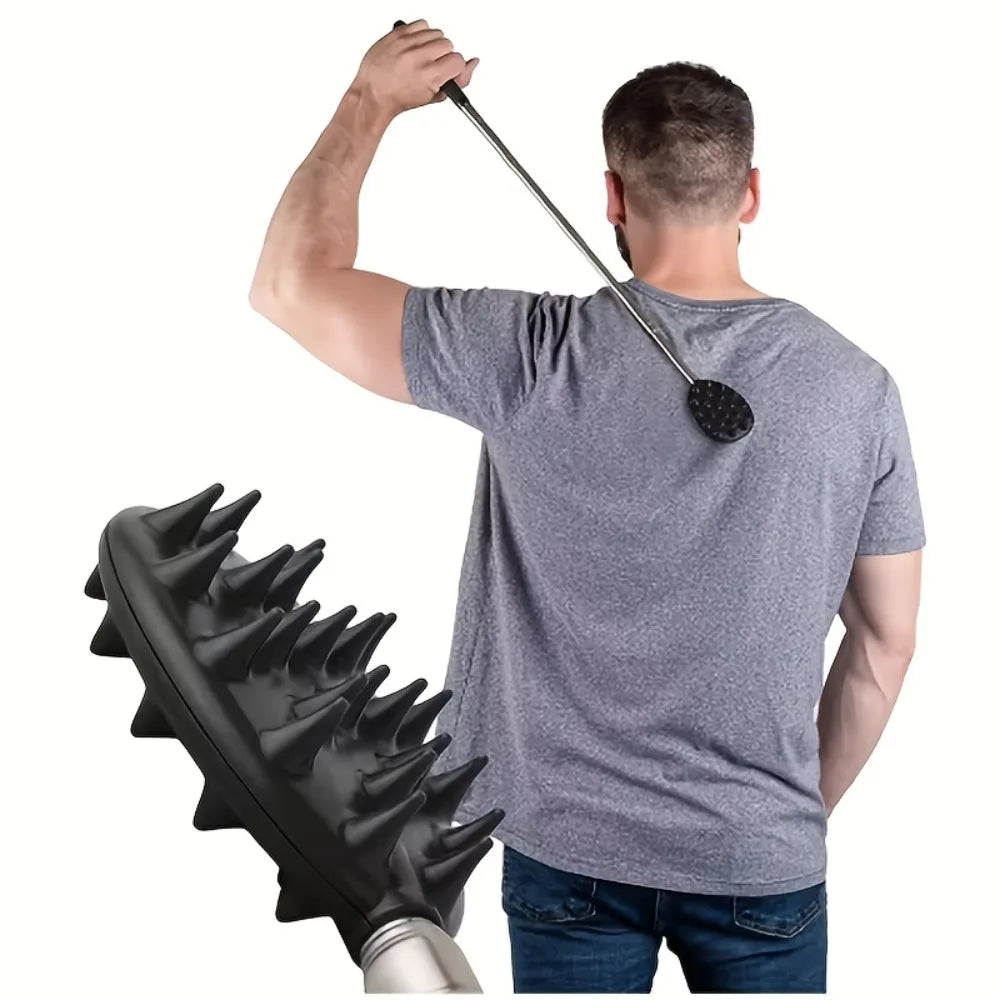 Extendable Cactus Back Scratcher Heavy Duty Adjustable Length One Qme