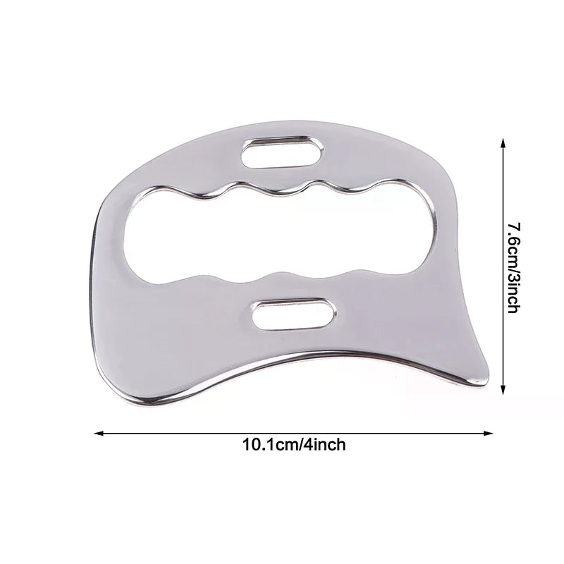 Professional Gua Sha Massage Tools Stainless Steel Scraping Tool Qme