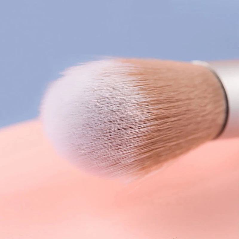Round Handle Multifunctional Makeup Brushes Girl Professional Powder Qme