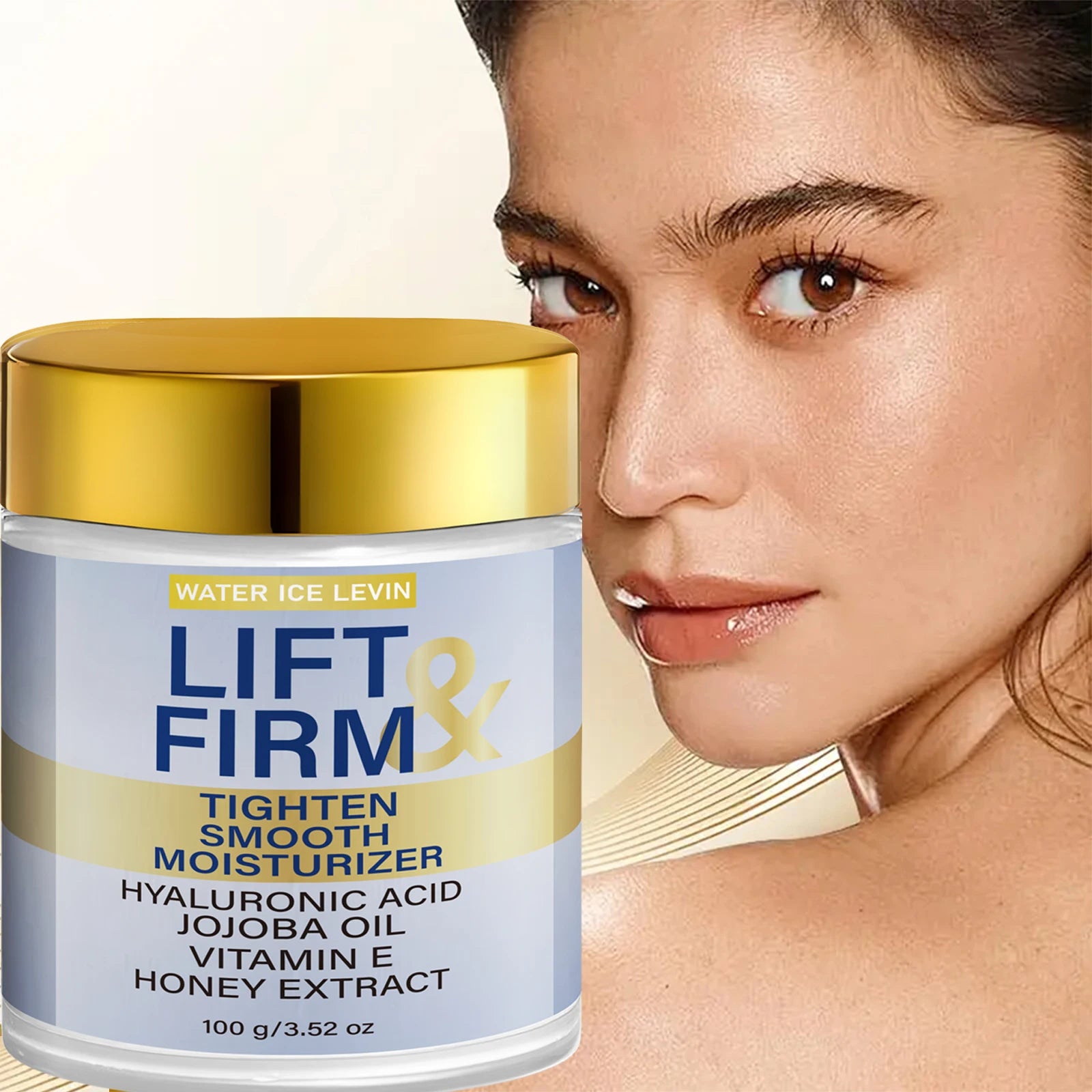 Jojoba Esters Lift & Firm Cream, Daily Hydrating Tightening Smoothing Face Skin Care Qme