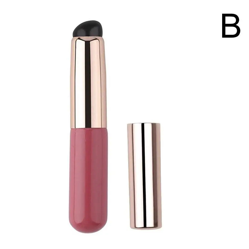 NEW Silicone Lip And Concealer Makeup Brushes Silicone Brush Lip Balm Lip Gloss Lip Stick And Concealer MultiFunction Brush Qme B