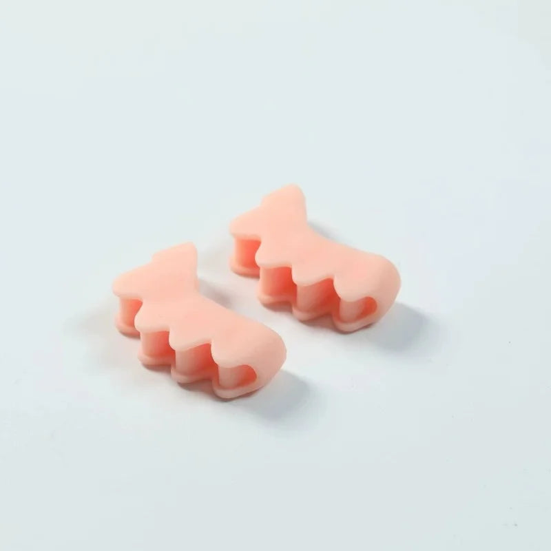 1/3/5pair orthosis protector toe separator suitable bunion corrector material soft gel toe separation foot care tool Qme 2pcs facial skin