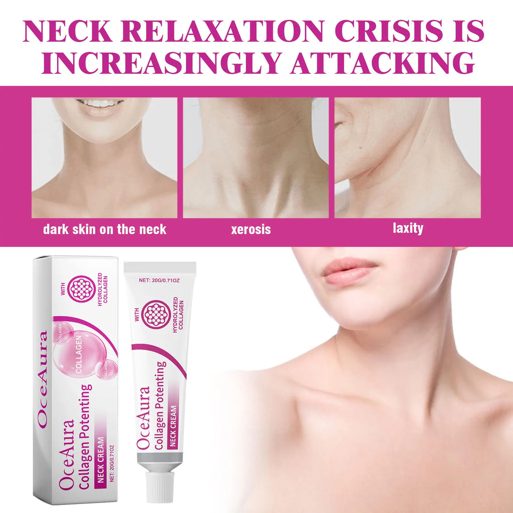 Eliminate Neck Lines Protein Cream Remove Double Chin Firming Lifting Qme