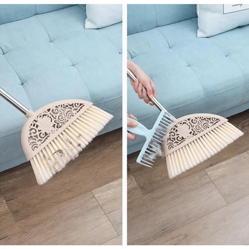 1pc Household Broom Hair Removal Comb, Removal Cleaning Tool For Clean The Hair And Dust On The Broom Bathroom, Qme