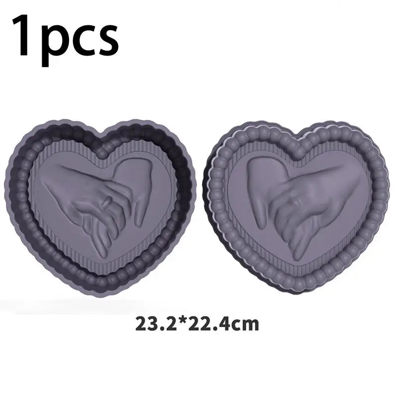Charlotte Cake Pan Silicone Cheesecake Nonstick Round Baking Mold Qme B5