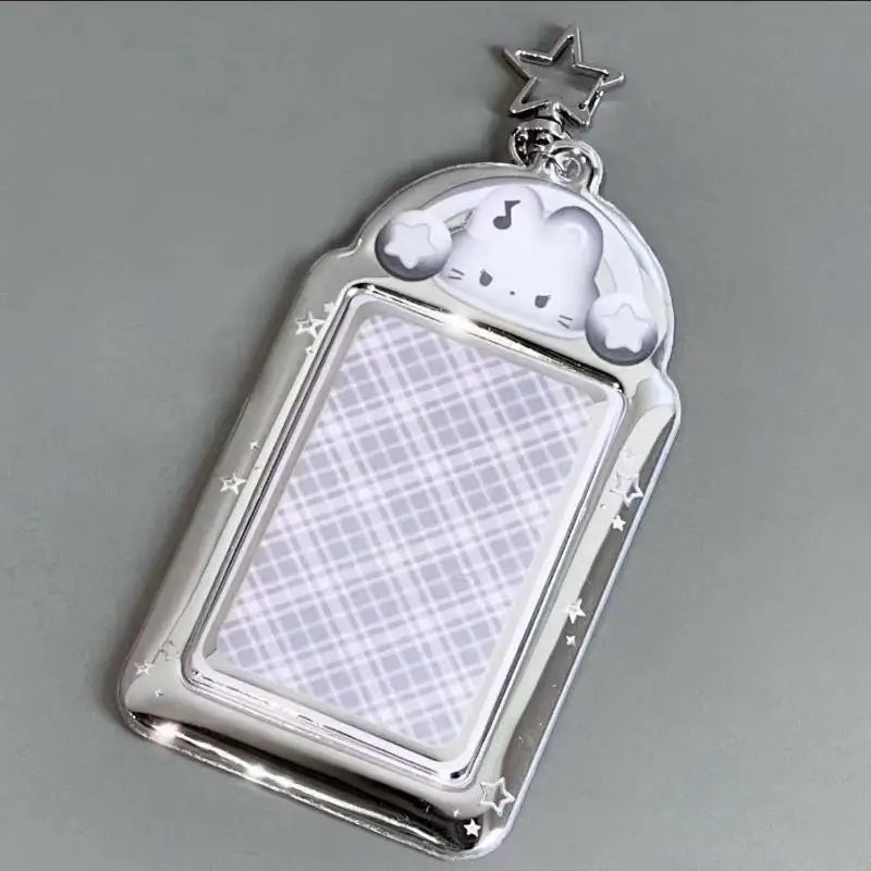 Kawaii Photocard Holder Bag Pendant Photo Frame Picture Display Stand Qme A2