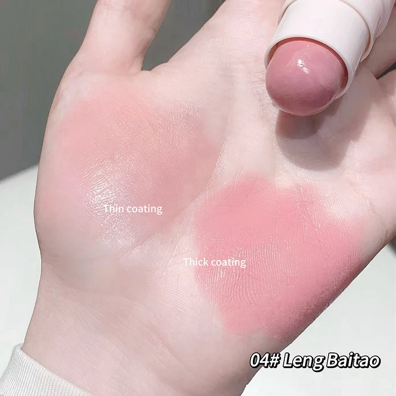 Gege Bear Soft Matte Blush Stick Moisturizing Natural Tender Eeasy Qme GX1276-4