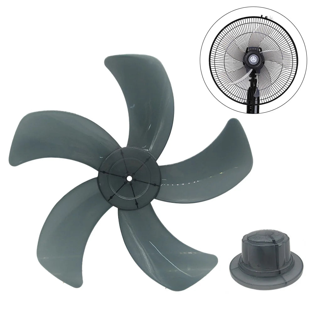 Household Fan Blade Five Leaves Nut Cover Fit Pedestal Accessories Qme Default Title