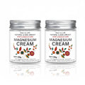 Magnesium Joint & Muscle Care Cream with Chamomile & Lavender, Natural Relief, Deep Moisturizing, Non-Greasy Qme Ivory 100g