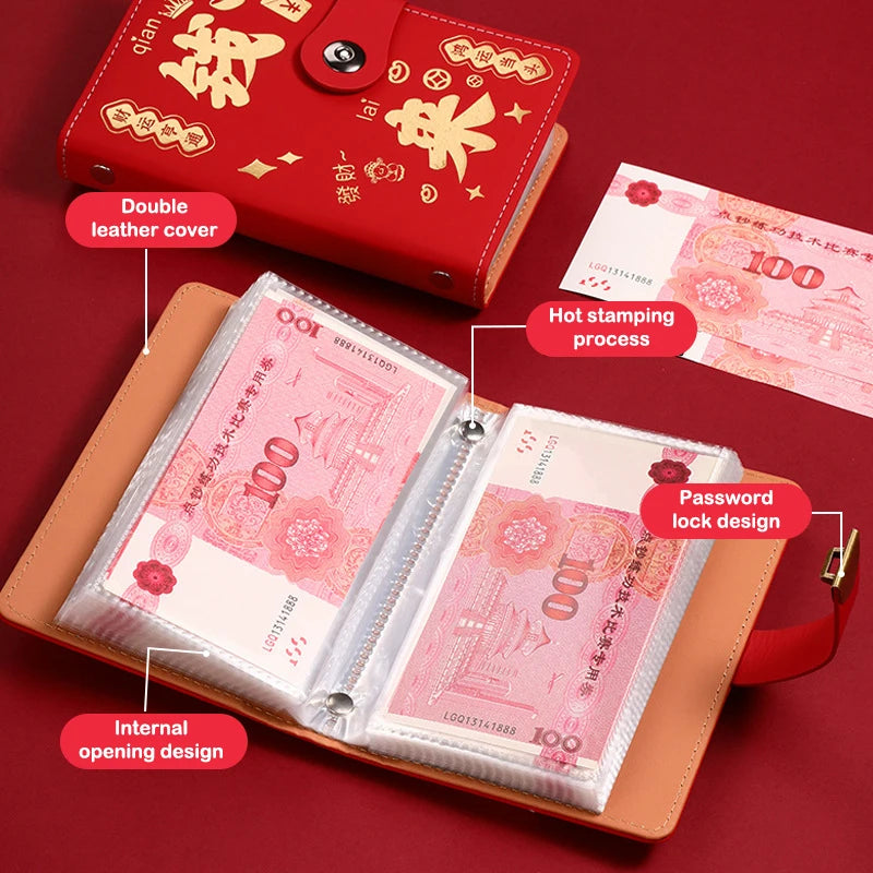 100 Envelopes Money Saving Reusable Children Challenge Notebook Qme