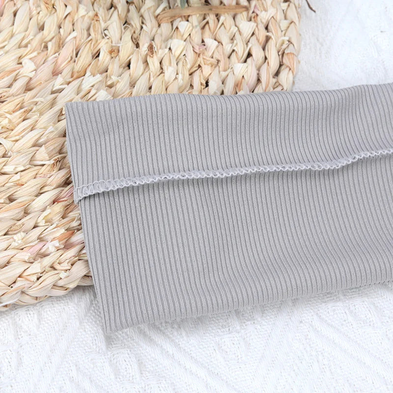 Women Elastic Solid Sports Headbands Running Fitness Yoga Hairbands Qme