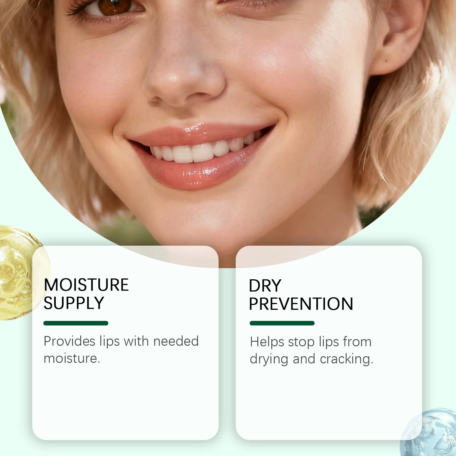 10PCS/Box Christmas Lip Moisturizing Set Deep Moisturizing Lip Color Brightening Plump Lip Care Gift Set for Women Girls Qme