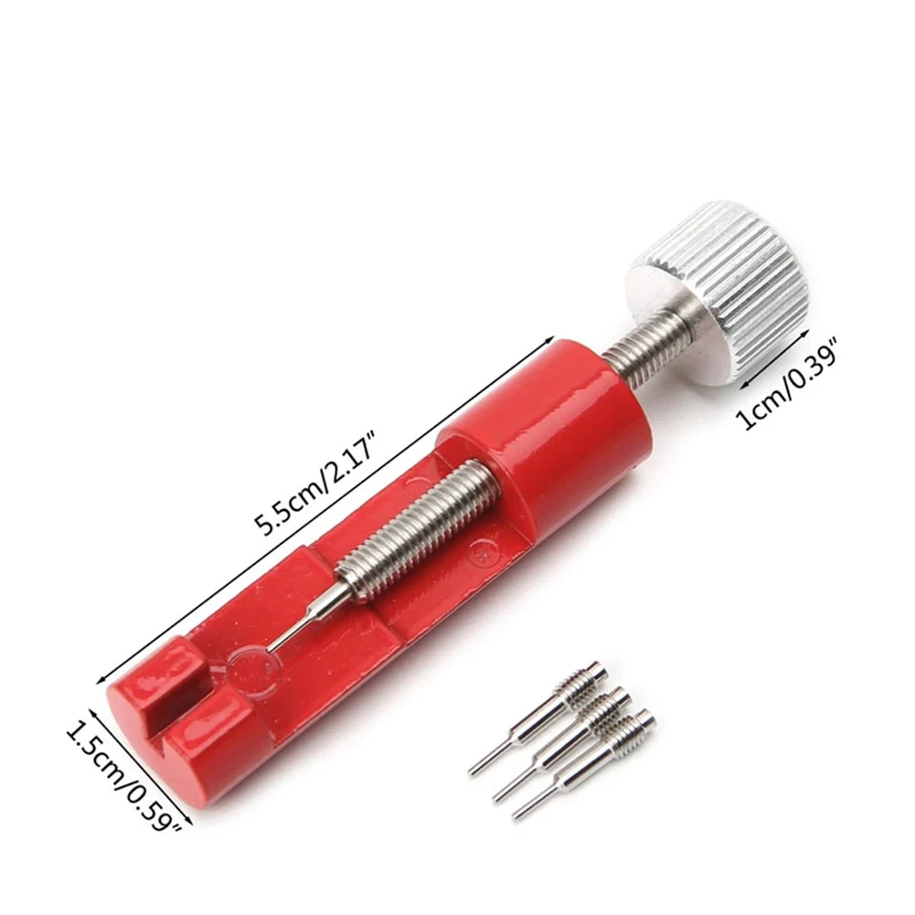 Adjustable Metal Watch Strap Tool Watch Repair Tool With Watch Pin Band Link Pin Tools Remover Watch Accessories Qme