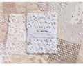 15 pcs Vintage Mixed Materials Lace paper Decor Scrapbook Materials DIY Photo Album Collage Journal Creative Stationery Supplies Qme D