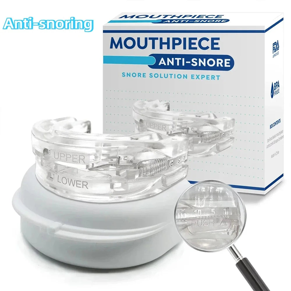 Mouth Guard Anti-snoring Teeth Bruxism Mouthguard Improves Sleep Qme