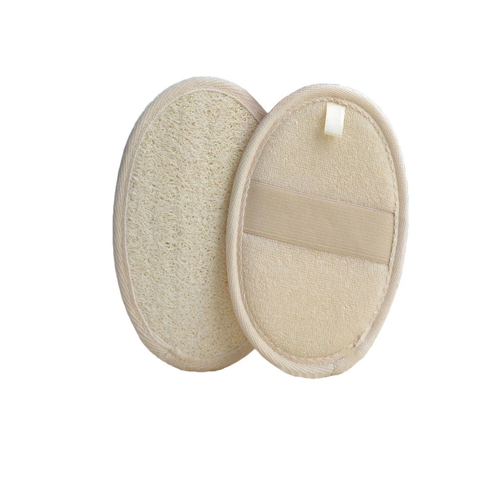 Exfoliating Sponge Pad Natural Towel Gourd Sponge Scrub Body Gloves for Men and Women Durable Bathing Spa Deep Cleaning Tool Qme B