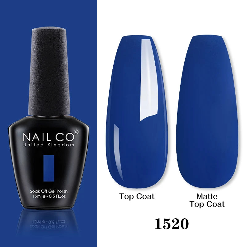 NAILCO Springsummer Hybrid Gel Nail Polish Semi-permanent UV Varnish Qme