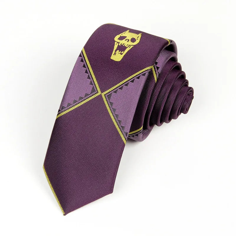 Anime Catoon Jojo Tie Halloween Cosplay Costume Accessories KILLER Qme COLOR2