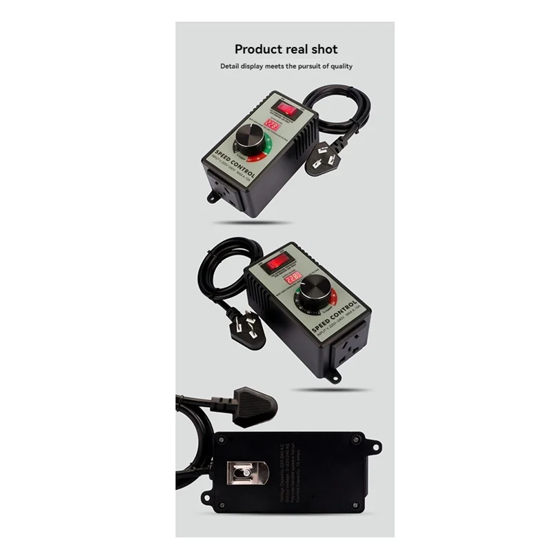 A02F-4000W Variable Voltage Regulator Grinders Controller Speed Controller Frequency Converter Qme