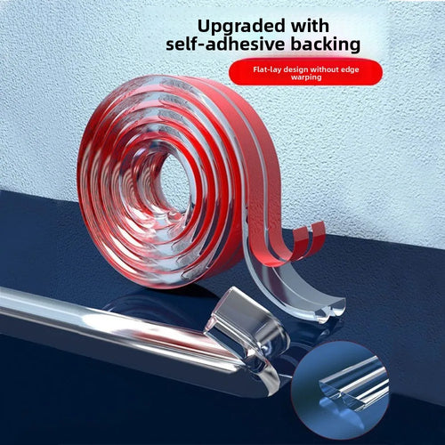 1/3/5M Self Adhesive Transparent Anti-collision Strip Soft Furniture Edge Corner Protector For Household Anti Knock Protection Qme