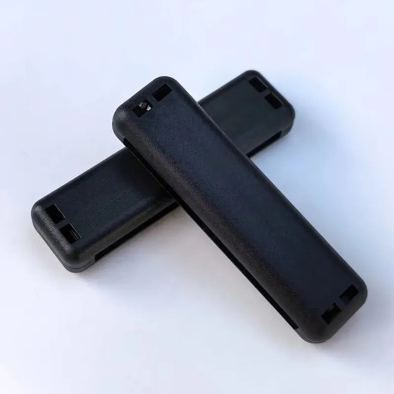 2Pcs Elastic lifting regulator of automobile seat belt fixing clip universal seat belt anti-skid fixing limiter Compact Design Qme 2pcs