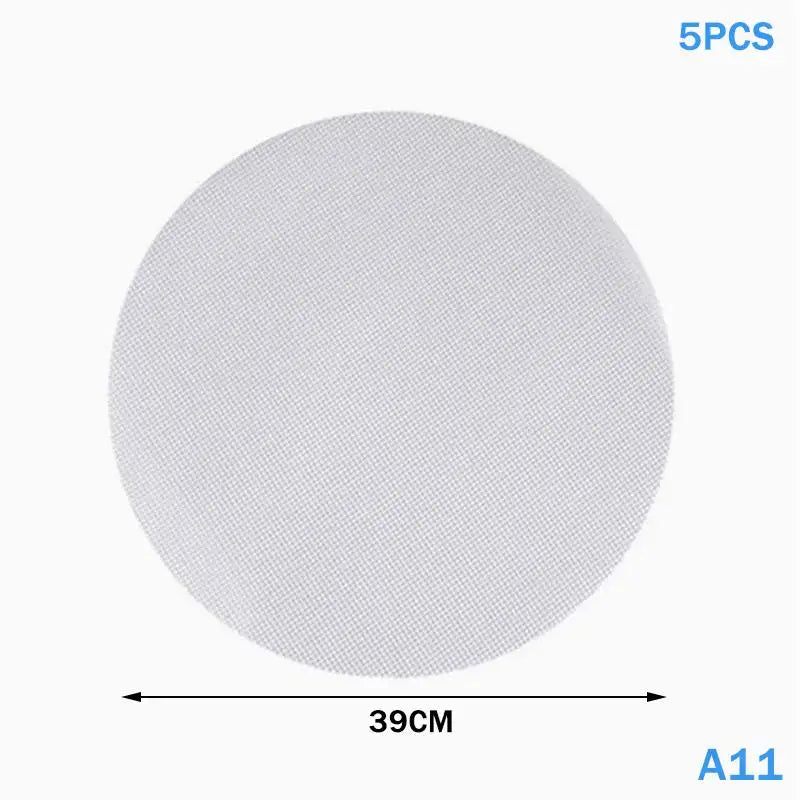Reusable Silicone Non-stick Steamer Cloth Liners Round Steaming Mat Qme A11