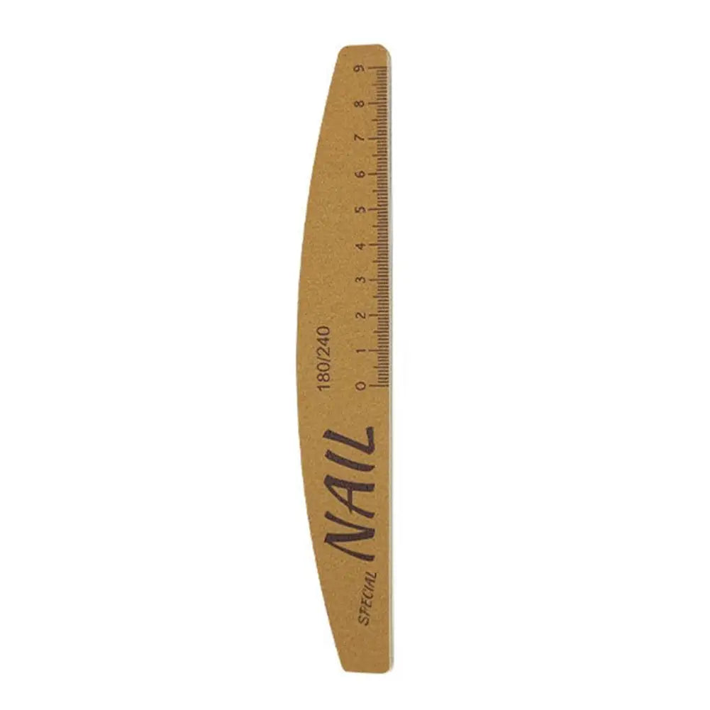 100 150 180 240 Grit Both Sides Nail Files Scale Line Reference Qme C 180-240